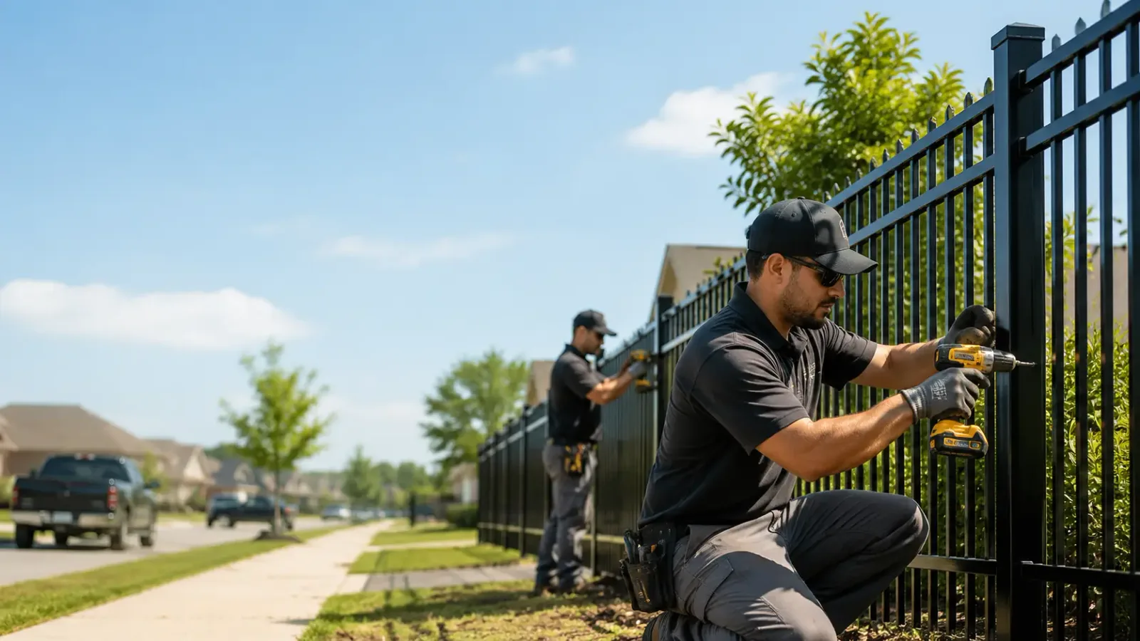 Metal Fence Installation in Raymond, MN